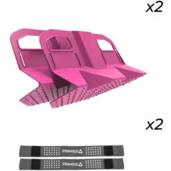 SUMEX Pack De 2 STAYHOLD SIDEKICK Rose + 2 Sangles