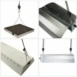 JOORRT 1 Paires Sangle à Cliquet Corde 1/8 Pouces Rope Ratchet Robuste Réglable Pour Lampe à Suspension Growth, Capacité De 70 Kg Par Paire -Treuil, cric, palan et accessoires Soldes Boutique 66341418 4