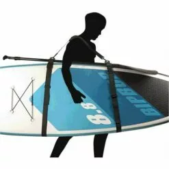 MEZHENG Sangle De Transport Pour Planche De Surf, Sangle Pour Planche De Paddle, Bandoulière Pour Paddleboard, Accessoires Avec Velcro Pour Pagaies