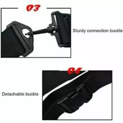 MEZHENG Sangle De Transport Pour Planche De Surf, Sangle Pour Planche De Paddle, Bandoulière Pour Paddleboard, Accessoires Avec Velcro Pour Pagaies 9 MEZHENG Sangle De Transport Pour Planche De Surf, Sangle Pour Planche De Paddle, Bandoulière Pour Paddleboard, Accessoires Avec Velcro Pour Pagaies -Treuil, cric, palan et accessoires Soldes Boutique 66802308 5