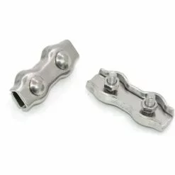 ABCRITAL 10Pcs Lot De 4 Serre-Câbles En Acier Inoxydable - M3/4/5/6/8