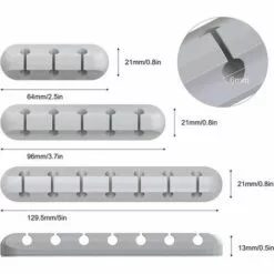 FLETéçA Support De Cable Serre-cables Gestion Des Cables, Paquet De 3 Pinces Pour Cables Gestion Des Cables Organisateur De Cables Gestion Des Cables Polyvalente-B 7 FLETéçA Support De Cable Serre-cables Gestion Des Cables, Paquet De 3 Pinces Pour Cables Gestion Des Cables Organisateur De Cables Gestion Des Cables Polyvalente-B -Treuil, cric, palan et accessoires Soldes Boutique 66968915 3
