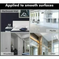 FLETéçA 2 Pièces Crochet Adhésif Crochet Mural Salle De Bains En Acier Inox Crochets Serviettes Pour Bain Cuisine Toilettes Placards Noir Rond -Treuil, cric, palan et accessoires Soldes Boutique 66968966 4