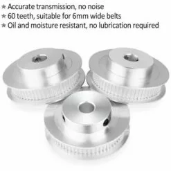 CESIèCLEFOU Poulie à Dent Poulie De Distribution En Aluminium Convenient à Imprimante 3D, Poulies De Courroie Avec 60 Dents Lefou -Treuil, cric, palan et accessoires Soldes Boutique 67256713 3