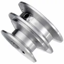 MèREÉTERNEL Poulie À Double Rainure En Alliage D'Aluminium 40 Et 50 Mm, Poulie En Forme De V À Alésage Fixe De 8 À 20 Mm Pour Courroie De 10 Mm - 12 Mm Ternel 7 MèREÉTERNEL Poulie À Double Rainure En Alliage D'Aluminium 40 Et 50 Mm, Poulie En Forme De V À Alésage Fixe De 8 À 20 Mm Pour Courroie De 10 Mm - 12 Mm Ternel -Treuil, cric, palan et accessoires Soldes Boutique 67431214 3