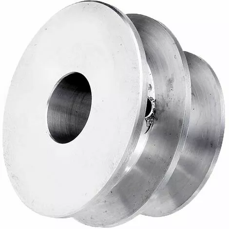 MèREÉTERNEL Poulie À Double Rainure En Alliage D'Aluminium 40 Et 50 Mm, Poulie En Forme De V À Alésage Fixe De 8 À 20 Mm Pour Courroie De 10 Mm - 12 Mm Ternel 5 MèREÉTERNEL Poulie À Double Rainure En Alliage D'Aluminium 40 Et 50 Mm, Poulie En Forme De V À Alésage Fixe De 8 À 20 Mm Pour Courroie De 10 Mm - 12 Mm Ternel – Image 5