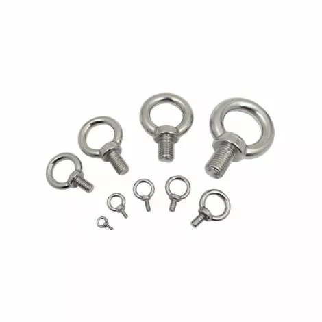 YIDOMDE Lot De 6 Boulons à Anneau De Levage Serre-câbles Mâles En Acier Inoxydable 304 M12 2 YIDOMDE Lot De 6 Boulons à Anneau De Levage Serre-câbles Mâles En Acier Inoxydable 304 M12 – Image 2