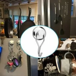 LLOVE Crochets Magnétiques Puissant 45kg 32D Crochet Aimanté Frigo Néodyme Pivotants Aimant Crochet Magnétique Crochets Aimantés Magnétiques Pour Cuisine Torchon Tableau 6pcs 8 LLOVE Crochets Magnétiques Puissant 45kg 32D Crochet Aimanté Frigo Néodyme Pivotants Aimant Crochet Magnétique Crochets Aimantés Magnétiques Pour Cuisine Torchon Tableau 6pcs -Treuil, cric, palan et accessoires Soldes Boutique 67461972 4