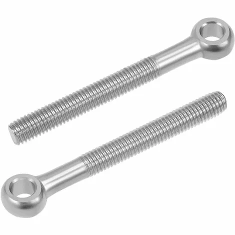 ENLENK 2pcs Boulon à œil Anneau Levage M10 X 90mm Acier Inoxydable 304 Filetage 1 ENLENK 2pcs Boulon à œil Anneau Levage M10 X 90mm Acier Inoxydable 304 Filetage