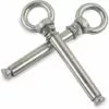 ENLENK Boulons à Expansion M8 X 100mm Manchon En Acier Boulon à œil 304 Inoxydable Expansion Du Béton Ancrage Vis à Oeil Chevilles Boulons 2-Pack