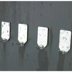 YIENJAOY AGILITY Crochets Forts Crochet Mural Crochets Muraux En Acier Inoxydable Imperméable à L'eau Pour La Robe Robe Serviette Porte-clés Sacs De Noël Lumières-Accueil Cuisine Salle 8-Pack 8 YIENJAOY AGILITY Crochets Forts Crochet Mural Crochets Muraux En Acier Inoxydable Imperméable à L'eau Pour La Robe Robe Serviette Porte-clés Sacs De Noël Lumières-Accueil Cuisine Salle 8-Pack -Treuil, cric, palan et accessoires Soldes Boutique 67818985 4