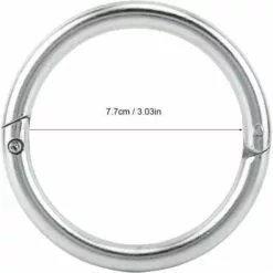 LLOVE Anneau De Nez, Acier Inoxydable Bull Vache Bovins Bovins Nez Anneau élevage Accessoire Nez Cintre Nez Anneaux Cerceau(L) -Treuil, cric, palan et accessoires Soldes Boutique 67915239 5
