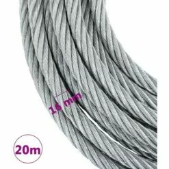 PESCE Cable Métallique 3200 Kg 20 M 7 PESCE Cable Métallique 3200 Kg 20 M -Treuil, cric, palan et accessoires Soldes Boutique 68157073 4