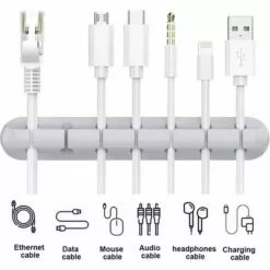 YIDOMDE Support De Cable Serre-cables Gestion Des Cables, Paquet De 3 Pinces Pour Cables Gestion Des Cables Organisateur De Cables Gestion Des Cables Polyvalente-B -Treuil, cric, palan et accessoires Soldes Boutique 68684970 5