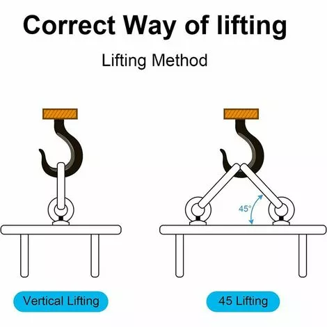 MONLY Écrou à Oeil De Levage M5 Filetage Femelle En Acier Inoxydable 304 Forme Ronde Pour Raccord De Corde Paquet De 5 5 MONLY Écrou à Oeil De Levage M5 Filetage Femelle En Acier Inoxydable 304 Forme Ronde Pour Raccord De Corde Paquet De 5 – Image 5