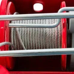 AREBOS Treuil Palan électrique | 400/800 Kg | 1300W | Treuil Palan à Chaine à Levier | Treuil Palan à Ascenseur Levage Pour Avec Télécommande, Pour Chariot Élévateur, Entrepôts, Chantiers - Rouge -Treuil, cric, palan et accessoires Soldes Boutique 7557611 5