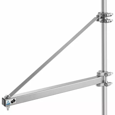 AREBOS Bras Pivotant | Bras De Levage électrique Pivotant | Support Palan 1000kg | 750mm | Treuil Palan Électrique Rotation De 180° - Pourpre 1 AREBOS Bras Pivotant | Bras De Levage électrique Pivotant | Support Palan 1000kg | 750mm | Treuil Palan Électrique Rotation De 180° - Pourpre