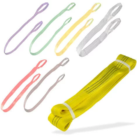 DEMA Sangle De Portage - Sangle De Levage 3 Tonnes 6 Mètres 1 DEMA Sangle De Portage - Sangle De Levage 3 Tonnes 6 Mètres