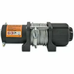 WinchPro - Treuil Électrique 12V 2000kg/4500lbs, Câble D'acier De 15m, 2 Télécommandes (1 Sans Fil, 1 Câble), Plaque De Montage, Idéal Pour Atv, Buggies, Remorques, Quads Et Bateaux -Treuil, cric, palan et accessoires Soldes Boutique 7860781 4