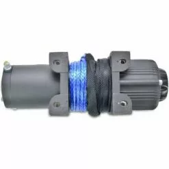 WinchPro - Treuil Électrique 12V 2000kg/4500lbs, 15m De Corde Synthétique Dyneema, 2 Télécommandes (1 Sans Fil, 1 Câble), Plaque De Montage, Idéal Pour Atv, Buggies, Remorques, Quads -Treuil, cric, palan et accessoires Soldes Boutique 7860784 4