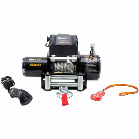 WinchPro - Treuil Électrique 12V 2700kg/6000lbs, Câble D'acier De 24m, 2 Télécommandes Incluses (1 Sans Fil, 1 Câble), Idéal Pour Les Atv, Les Buggies, Les Remorques, Les Quads Et Les Bateaux 5 WinchPro - Treuil Électrique 12V 2700kg/6000lbs, Câble D'acier De 24m, 2 Télécommandes Incluses (1 Sans Fil, 1 Câble), Idéal Pour Les Atv, Les Buggies, Les Remorques, Les Quads Et Les Bateaux – Image 5
