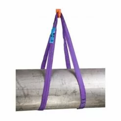 WEBSILOR Elingue Sangle Ronde Polyester - CMU 1000 Kg - Longueur Utile : 2M - Longueur : 2M - Hauteur De Levée : 2M - Ecartement X Longueur :