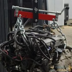 LE POISSON QUI JARDINE.FR Balancier Pour Grues D'Atelier, Pour Lever Des Moteurs, Charge 900 Kg - Rouge -Treuil, cric, palan et accessoires Soldes Boutique 8424980 4