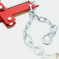 LE POISSON QUI JARDINE.FR Balancier Pour Grues D'Atelier, Pour Lever Des Moteurs, Charge 900 Kg - Rouge -Treuil, cric, palan et accessoires Soldes Boutique 8424980 5