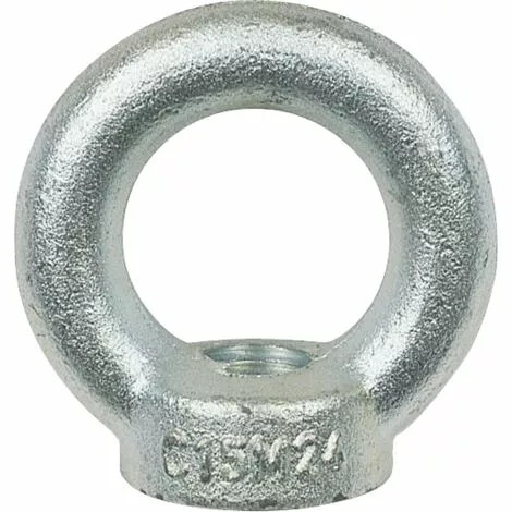 Anneau De Levage Femelle LEVAC - Ø 16 Mm - Ø Intér. 35 Mm - DIN.582 - CMU 700 Kg - 5026FG 2 Anneau De Levage Femelle LEVAC - Ø 16 Mm - Ø Intér. 35 Mm - DIN.582 - CMU 700 Kg - 5026FG – Image 2