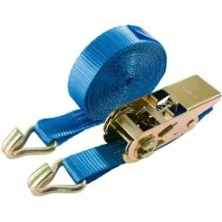 AREBOS 10x Sangle D'Arrimage à Cliquet 800 Kg, 6 M - Bleu -Treuil, cric, palan et accessoires Soldes Boutique 8918151 3