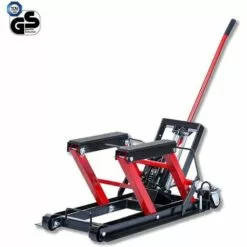 TRAD4U Pont Elevateur Hydraulique 680KG Pour Quad Et Motos Lève-moto Plateforme élévatrice