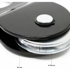 WILTEC Poulie De Mouflage Ouvrante 10t Treuil Guide De Câble Bloc Snatch Atelier Foerstier Poulie Déviation -Treuil, cric, palan et accessoires Soldes Boutique 9343275 5